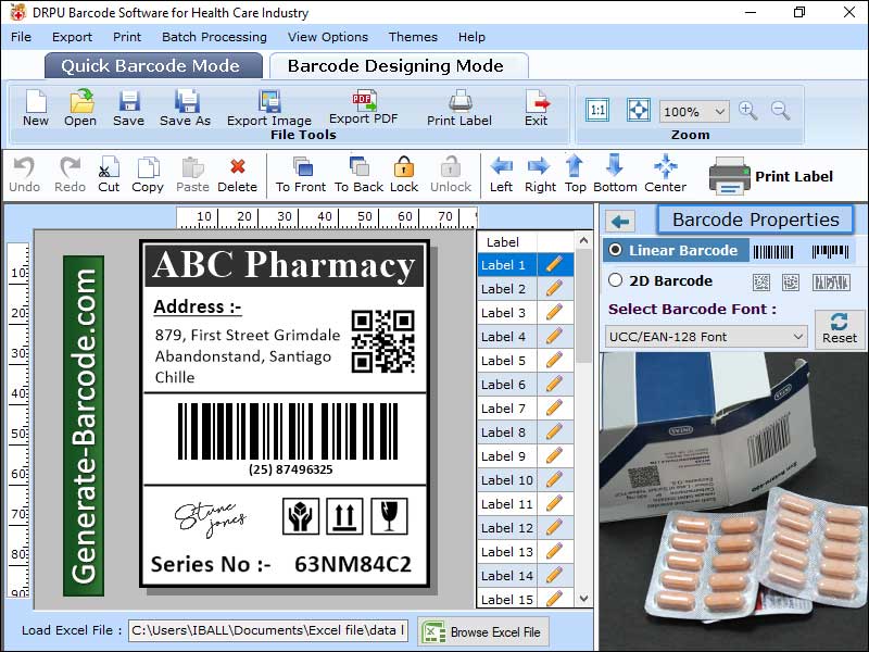 Healthcare Industry Barcode 7.3.0.1