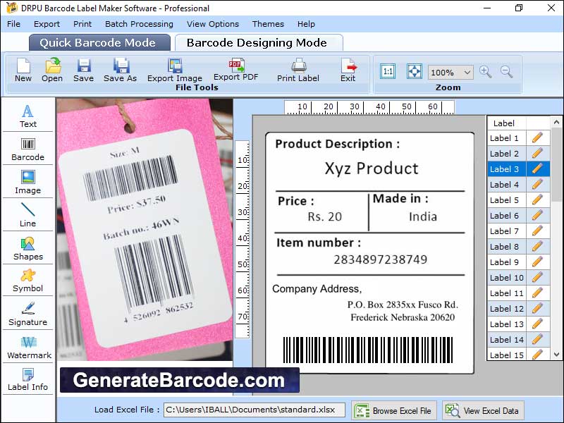 Windows 8 Generate Barcode full