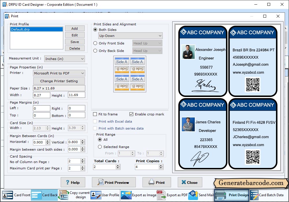 ID Card Maker - Corporate Edition