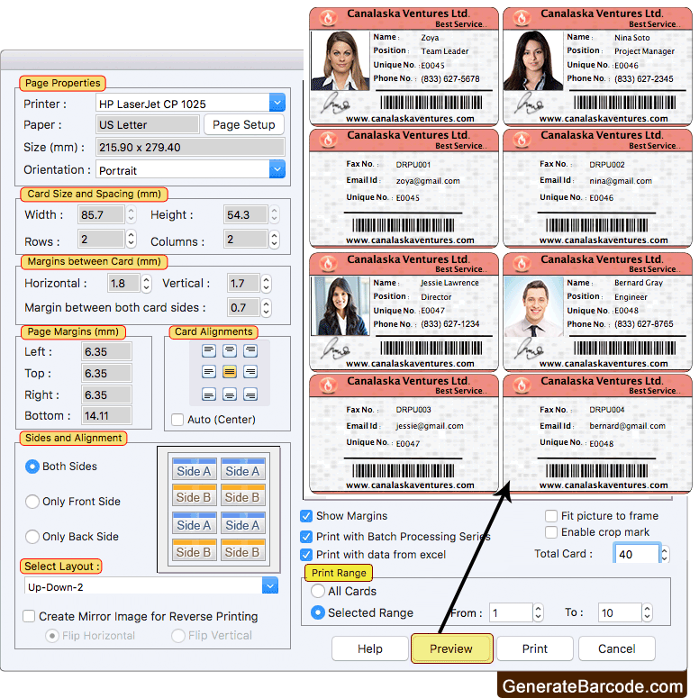 Print Settings