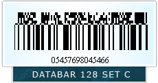 2D barcode font Aztec databar micro-pdf databar-matrix barcodes ...