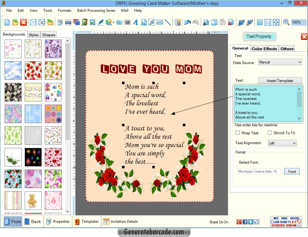 Greeting Card Maker Software