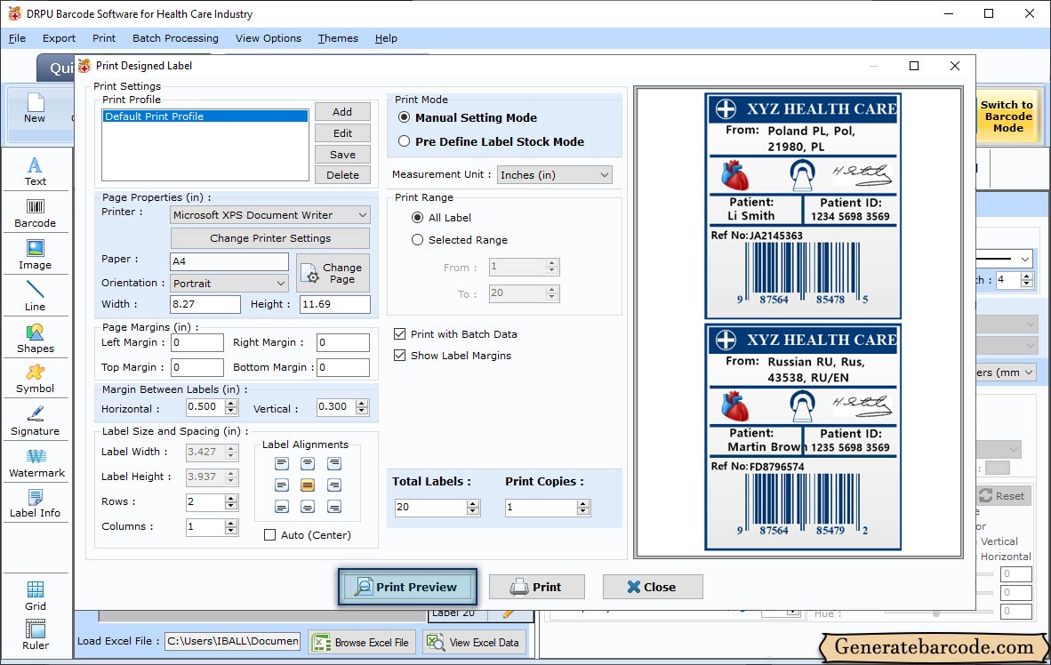 Print Settings