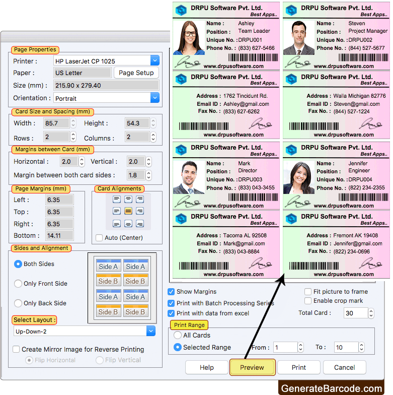 Print Settings