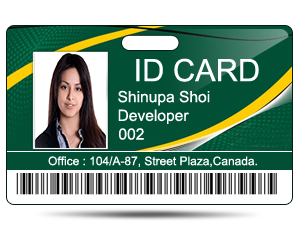 Corporate ID Card Maker